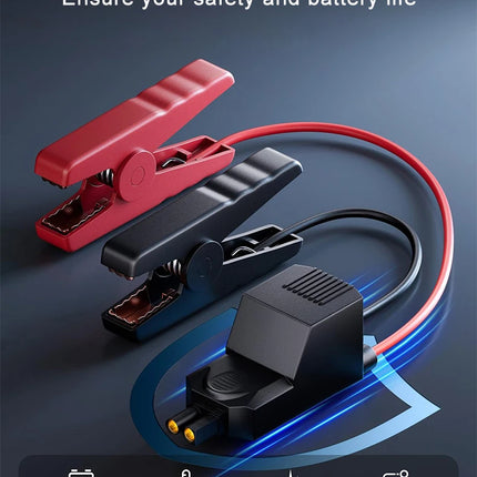 Super Capacitor Car Jump Starter 2000A/1200A Car Booster Device Portable Battery Starters Charger Starting for Emergency Device HEBDO STORE