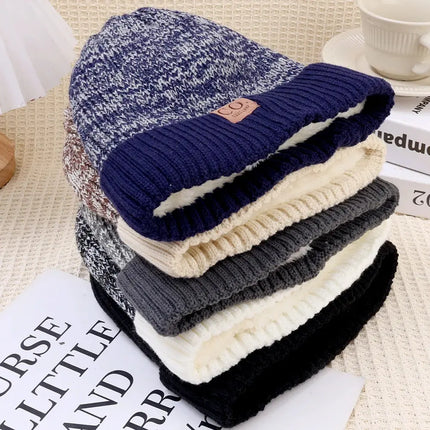 Cap Casual Winter Knitted Hats Men And Women HEBDO