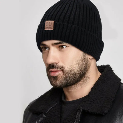 Cap Casual Winter Knitted Hats Men And Women HEBDO