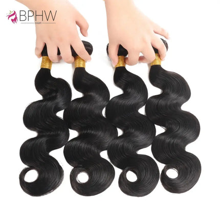 Peruvian Body Wave Human Hair Bundles Raw Virgin 100% Unprocessed Weave Human Hair Extensions 1 3 4 Bundles Deals Natural Color HEBDO STORE