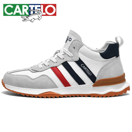 Men's Casual Shoes  Sneakers White HEBDO STORE