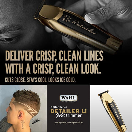 Professional Hair Clippers for Men, 5 Star Series Cord/Cordless Magic Clip Detailer Li for Barbers & Stylists HEBDO STORE