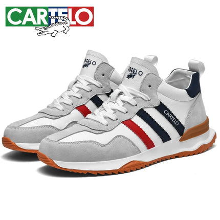 Men's Casual Shoes  Sneakers White HEBDO STORE