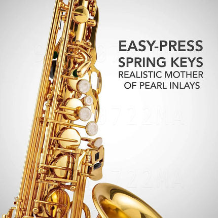 France AS802 Professional Alto Saxophone Antique E-flat Brass Premium Saxophone Instrument Jazz Instrument for Beginners HEBDO STORE