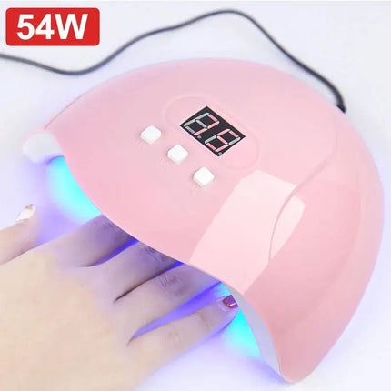 Hot Nail Dryer Machine Portable USB Cable Home Use Nail Lamp For Drying Curing Nails Varnish with 18pcs Beads UV LED Lamp Hebdo Store