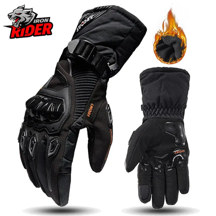 Motorcycle Gloves Windproof Waterproof Winter HEBDO