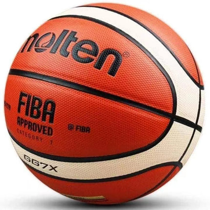 Indoor Outdoor Basketball FIBA Approved Size 7  PU Leather Match Training Men Women Basketball baloncesto Hebdo Store