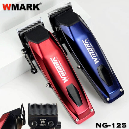 WMARK NG-125 Professional Electric Hair Clippers 7500RPM Rotating Motor Oil Head Barber Shop Trimmer for Man Blade 5 Adjustments HEBDO STORE