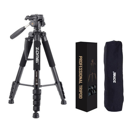 Zomei Q188 188cm Professional photography accessories video camera DSLR tripod for phone with phone holder HEBDO STORE