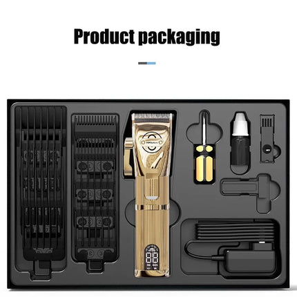 Pop Barbers Black Golden P800 P700 P600 Kit Hair Clipper Hair Trimmer for Men Professional Finishing Hair Cutting Machine HEBDO STORE