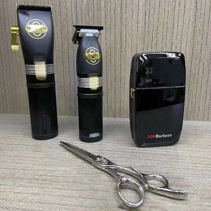 Pop Barbers Black Golden P800 P700 P600 Kit Hair Clipper Hair Trimmer for Men Professional Finishing Hair Cutting Machine HEBDO STORE