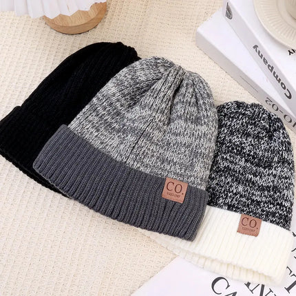 Cap Casual Winter Knitted Hats Men And Women HEBDO