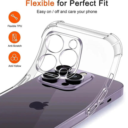 Silicone Shockproof Phone Case for IPhone 13 14 Pro Max 12 Mini 8 7 Plus Back Case Camera Protection for IPhone 11 PRO XS MAX X - Premium  from FRANTZDOL STORE  - Just $19.99! Shop now at FRANTZDOL STORE 