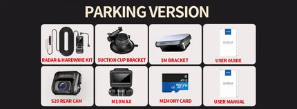 TiESFONG M10max 2K 1440P Dash Cam for Car DVR 4CH 360 Camera 24H Parking Monitor & GPS Night Vision Auto Video Recorder 256Gmax HEBDO