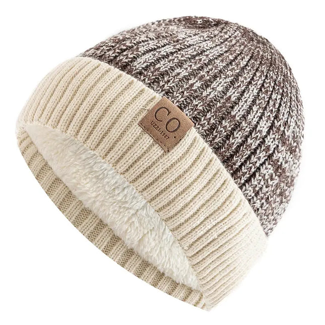 Cap Casual Winter Knitted Hats Men And Women HEBDO