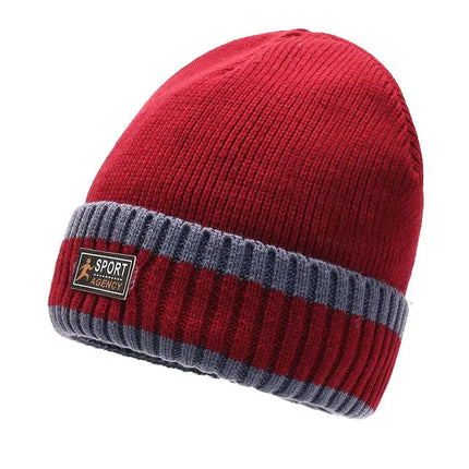 Cap Casual Winter Knitted Hats Men And Women HEBDO