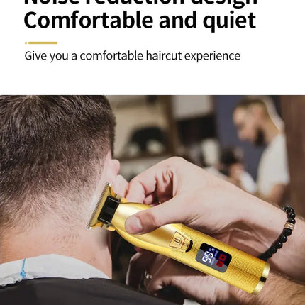 Rechargeable Hair Clipper Professional Hair Trimmer For Men Shaver Hair Cutting Machine Barber Accessories Cut Machin Beard HEBDO STORE