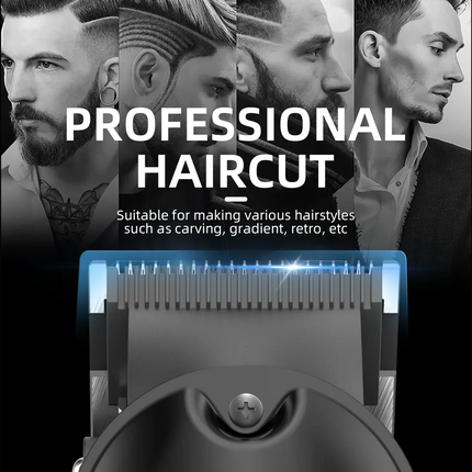 KIKIDO Hair Clipper Men Professional Cordless Barber Trimmer Hair Cutting Grooming Rechargeable Electric HEBDO STORE