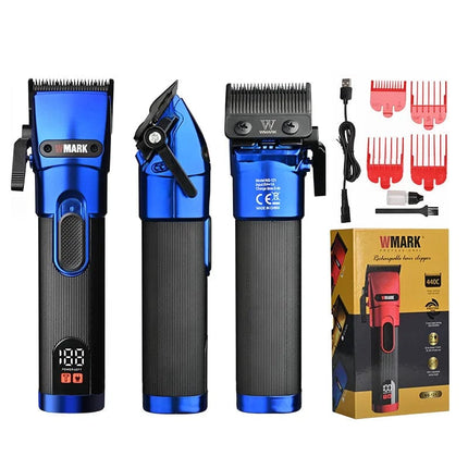 WMARK Hair clipper NG-121 Electric Pusher Oil Head Electric Pushing Shear Hot Sale Rechargeable Hairdresser HEBDO STORE