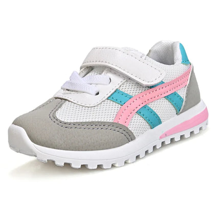 Children's Popular Outdoor Sports Shoes Children Breathable Mesh Running Shoes Baby Comfortable Sports Shoes Boys Casual Sneaker HEBDO STORE