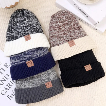 Cap Casual Winter Knitted Hats Men And Women HEBDO