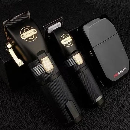 Pop Barbers Black Golden P800 P700 P600 Kit Hair Clipper Hair Trimmer for Men Professional Finishing Hair Cutting Machine HEBDO STORE