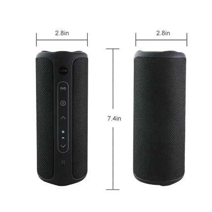 WISETIGER P3 30W Outdoor Portable Bluetooth Speaker IPX7 Waterproof Wireless Sound box Bass Boost BT5.3 RGB TWS Connectivity HEBDO