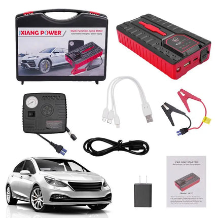 Portable Car Battery Booster Charger Starting Device 49800MAH 12V Auto Emergency Start-up Powerbank Car Jump Starter Power Bank Hebdo Store