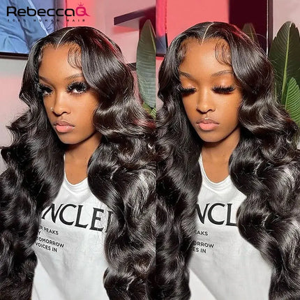 30 Inch Transparent Body Wave 13x4 Hd Lace Frontal Wig Human Hair 180% 13x4 Lace Front Wig Glueless Pre Plucked Wigs For Woman Hebdo Store