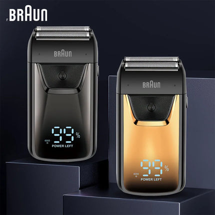 Original Fang BRAUN 5120s Electric Shaving Machine Wireless Foil Shaver Bald Shaving Machine Hair HEBDO STORE