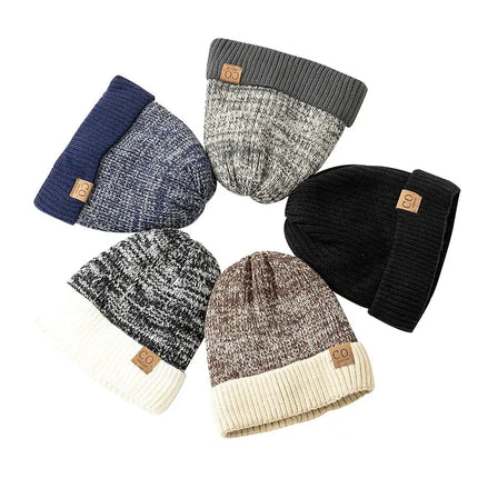 Cap Casual Winter Knitted Hats Men And Women HEBDO