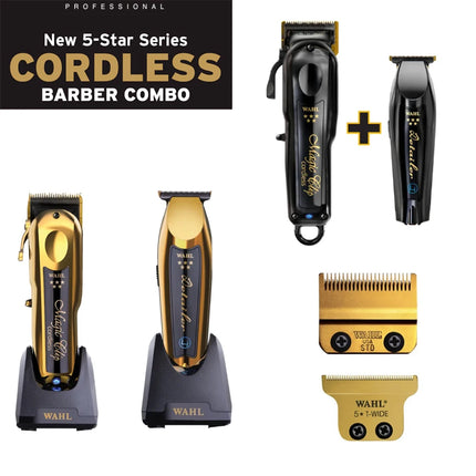 Professional Hair Clippers for Men, 5 Star Series Cord/Cordless Magic Clip Detailer Li for Barbers & Stylists HEBDO STORE