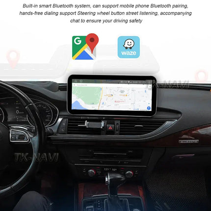 12.3 Inch Android 14 For Audi Q5 2009-2016 Car Radio Stereo WIFI 4G Split Screen BT GPS Navi Multimedia Carplay Auto 360 Camera HEBDO