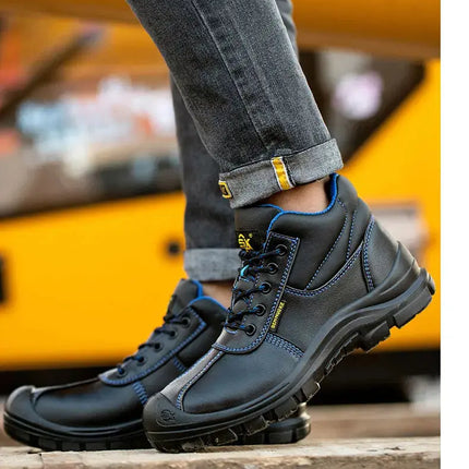 Safety Shoes Boots Man Steel Toe Cap for Work  Work Wear  Industrial Boots Man Protection for the Feet Waterproof HEBDO STORE