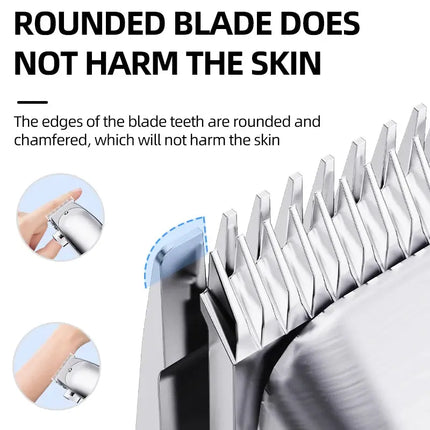 KIKIDO Hair Clipper Cordless Hair Trimmer Professional Hair Cutting Machine Dual Charging HEBDO STORE