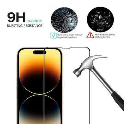 for iphone 15 Tempered Glass For iphone 14 pro Screen Protector iphone 13 12 Pro max Camera protectors for iphone 14pro Glass Film iphone 15 pro glass protector For apple iphone 14 pro max accessories FRANTZDOL STORE