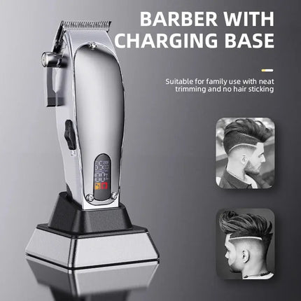 KIKIDO Hair Clipper Cordless Hair Trimmer Professional Hair Cutting Machine Dual Charging HEBDO STORE