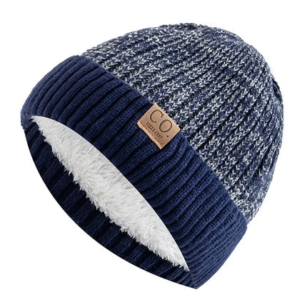 Cap Casual Winter Knitted Hats Men And Women HEBDO