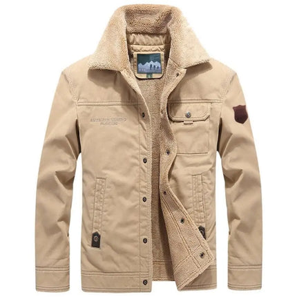 Men Winter Jackets Fleece Thicker Warm Coats Good Quality New Men Cotton Casual Down Jackets Outerwear Winter Coats Size 6XL HEBDO STORE