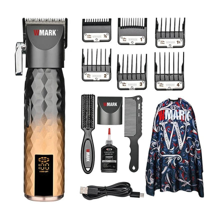 WMARK NG-2045 High Speed Professional Rechargeable Clipper Cord & cordless Hair Clipper With High Quality Blade, LED Display HEBDO STORE