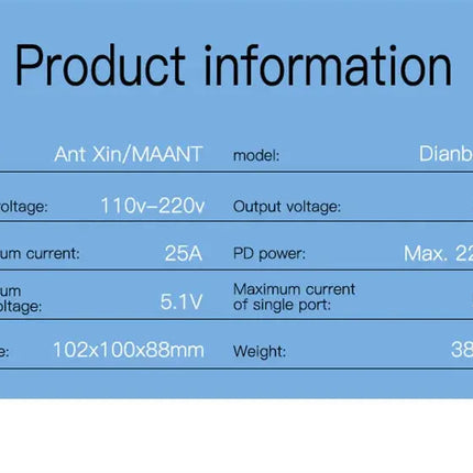 MaAnt Dianba 1 Multifunction 8-port Charger for Mobile Phonewith Short Circuit Repair Function Smart Wireless Fast Charging Tool HEBDO STORE