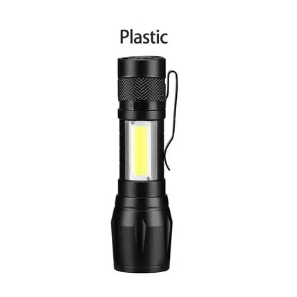 Multifunctional Mini Flashlight 511or513cob Side Light USB Charging Outdoor Household Portable Lighting Work Light Hebdo Store