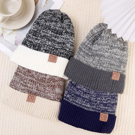 Cap Casual Winter Knitted Hats Men And Women HEBDO