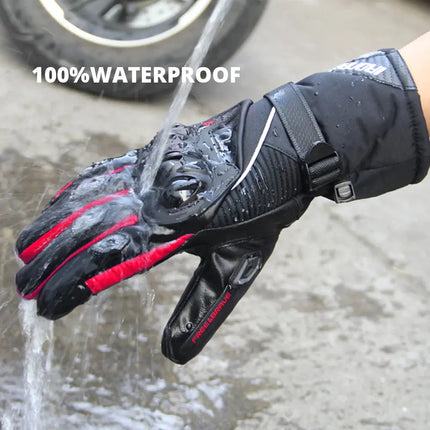 Motorcycle Gloves Windproof Waterproof Winter HEBDO