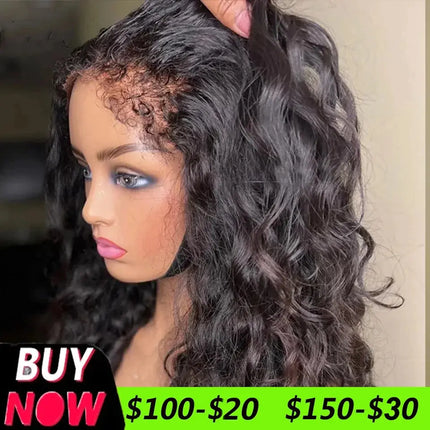 Natural Wave Lace Front Wig 4c Edges Baby Hair Glueless Wig Human Hair Ready To Wear Virgin 13x4 Lace Front Human Hair Wigs HEBDO STORE