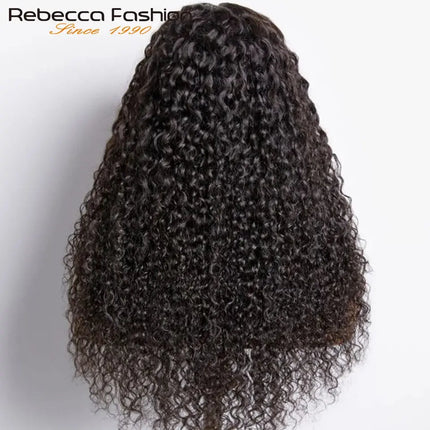 180D 20" Only Deep Wave Curly Lace Front Human Hair Bob Wigs Part Lace Wig Pre Plucked Transparent Brazilian Deep Curly Bob Wigs Hebdo Store