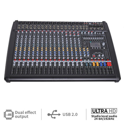 CMS1600-3 48V Phantom Audio Mixer Console Professional 16 Channel Compact Mixing Desk System For Stage Church Studio HEBDO STORE