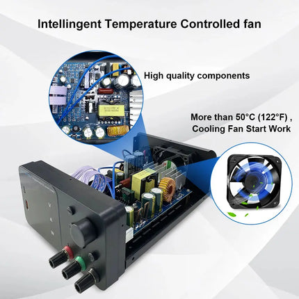 Wanptek Laboratory DC Power Supply Adjustable 30V 10A 60V 5A For Phone Repair Charge the Battery Lab Bench Power Supplies HEBDO