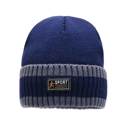 Cap Casual Winter Knitted Hats Men And Women HEBDO