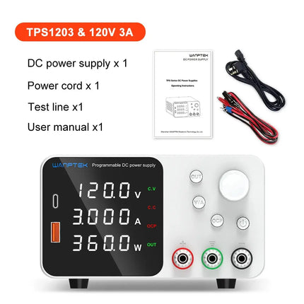 Wanptek Laboratory DC Power Supply Adjustable 30V 10A 60V 5A For Phone Repair Charge the Battery Lab Bench Power Supplies HEBDO